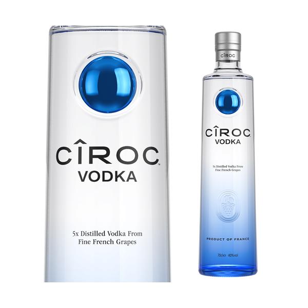 フランス産ブドウ100％から創られたスーパープレミアムウォッカ。■商品名　シロック ウォッカ■容量　700ml■アルコール度数　40度※900ml以下の商品は12本まで１梱包(1個口)で発送できます。※13本以上ご購入で、商品代金10,80...