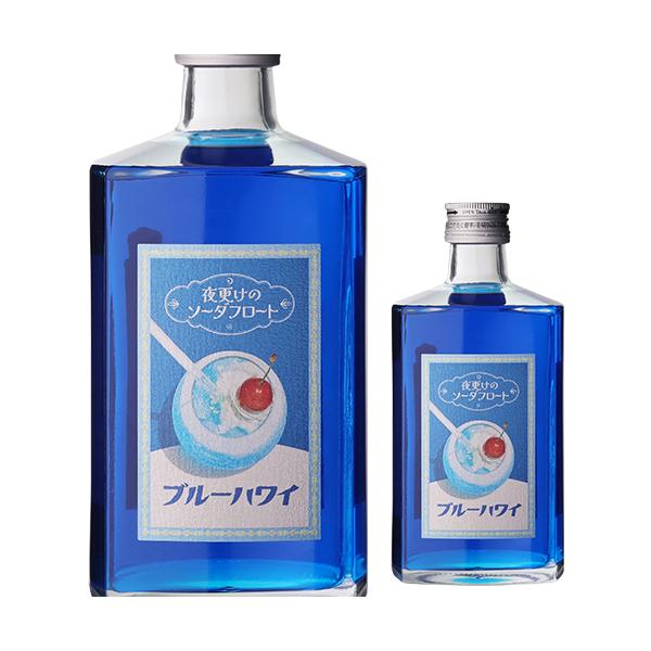 夜更けのソーダフロート ブルーハワイ 500ml 7度 リキュール カクテル フルーツ 果実