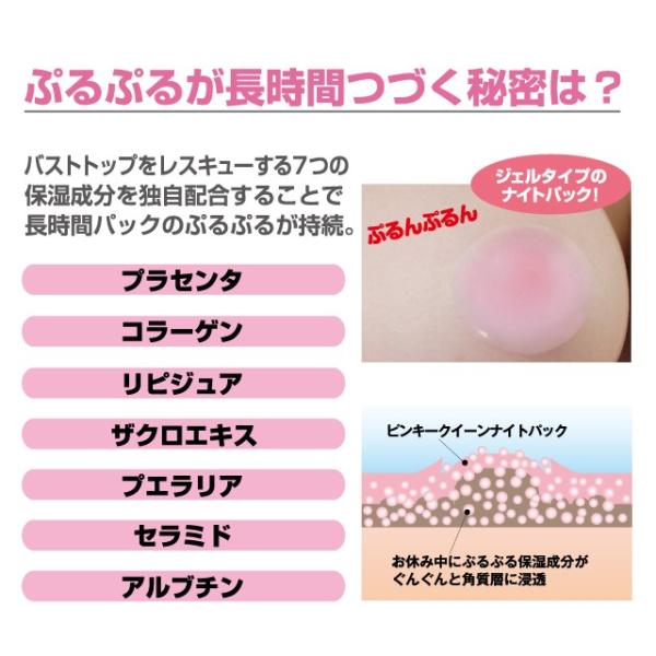 ピンキークイーン ナイトパック トップパック 40g クィーン バストトップ 黒ずみ ちくび 乳首 ピンク クリーム 乳首の黒ずみ シェモア 送料無料 リラの女王様 通販 Yahoo ショッピング