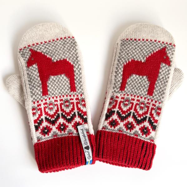 4層構造ミトン ウール手袋 Dalarna ダーラナ オイブロ家の手袋工場