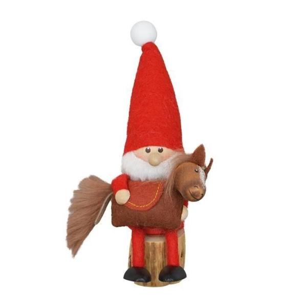 馬を抱えたサンタ レッド NORDIKA nisse ノルディカ ニッセ 干支