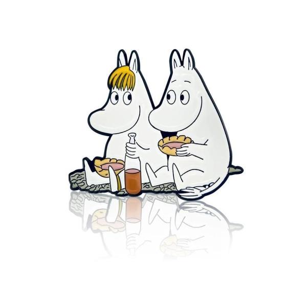 新品　ムーミン　PINBOX ピンバッジ　ムーミン と スノークのおじょうさん ピンバッジ ムーミンとスノークのおじょうさん PINBOX Moomin ネコポス