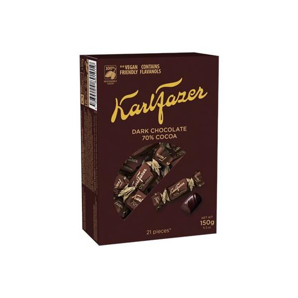 賞味期限：2026/7/1創業者カール・ファッツェルの名前を冠した、ファッツェルを代表するチョコレートのダークバージョン。希少な最高級アリバカカオを使用したプレミアムリッチダークチョコレートです。フラボノイドが豊富で、ミルク不使用なのでビー...