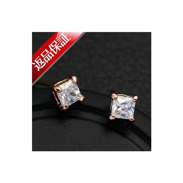ピアス レディース スワロフスキー 18k 18金GPk18 スワロ メール便 誕生日 プレゼント ギフト