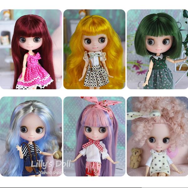 カスタムアイシードール ♥︎♡エヴィィ♡ ちゃん アイシードール ミディ 可動ボディ 1/8ドール カスタムドール