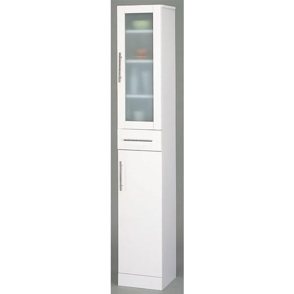 クロシオ 食器棚 30-180 カトレア ホワイト 組立式 23462 メーカー直送