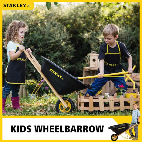 STANLEY Jr. スタンレージュニア 手押し車 ガーデニング ツール 7点 STANLEY STANLEY Jr. スタンレー ジュニア 手押し車 ガーデニング