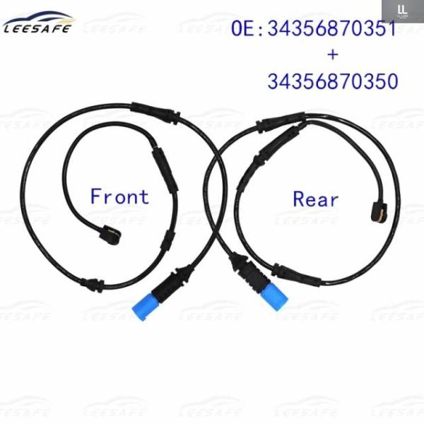 並行輸入品 BMW X3 X4 G01 G02用フロント+リアアクスルブレーキパッド摩耗センサーブレーキパッドアラームライン34356870351 + 3435