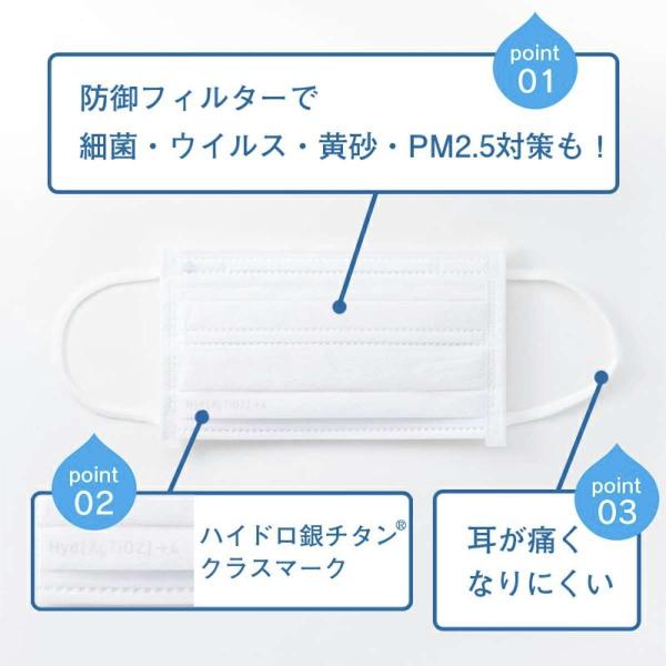 ハイドロ銀チタン マスク 日本製 医師 タオル職人が考えた 使い捨て 不織布マスク ふつう 女性 男性 海老蔵 Dr C医薬 Buyee Buyee Japanese Proxy Service Buy From Japan Bot Online