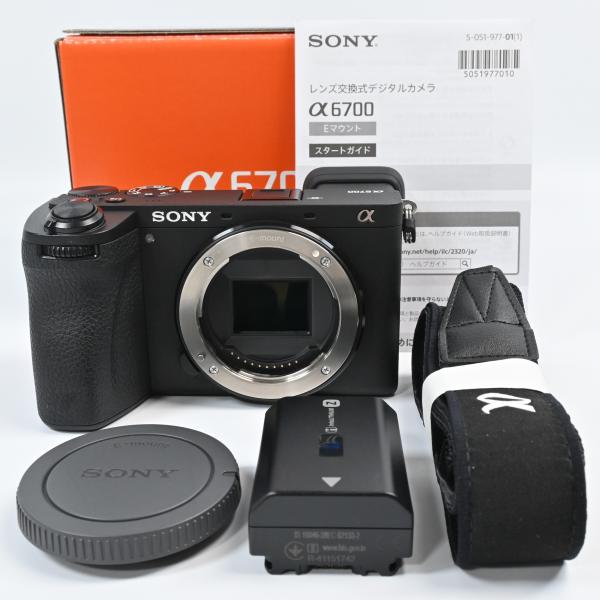 ☆美品☆SONY α6700 ボディ ILCE-6700 ショット数 646回 : リミレス