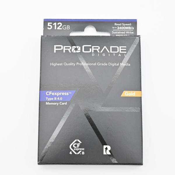 ProGrade Digital CFexpress Type B GOLD 512GB 製品画像 1