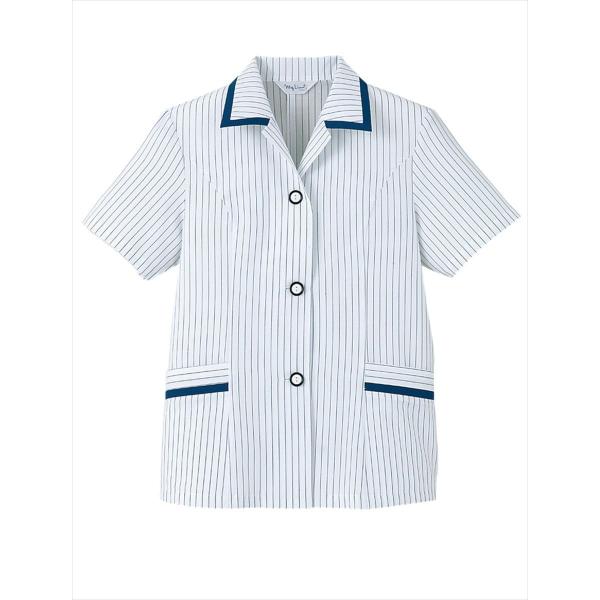 スモック 半袖 レディース UNIWEAR ユニウェア SL-877 SS〜4L 日本製生地使用 スモック 半袖 レディース UNIWEAR ユニウェア SL-877 SS〜4L