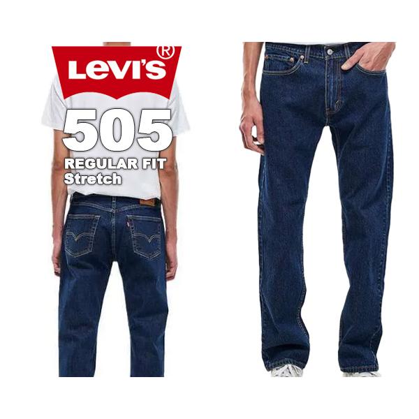 Levi's LEVIS 505 REGULAR FIT JEANS SUNSET DEEP STONE Levi's LEVIS 505 REGULAR FIT JEANS SUNSET DEEP STONE