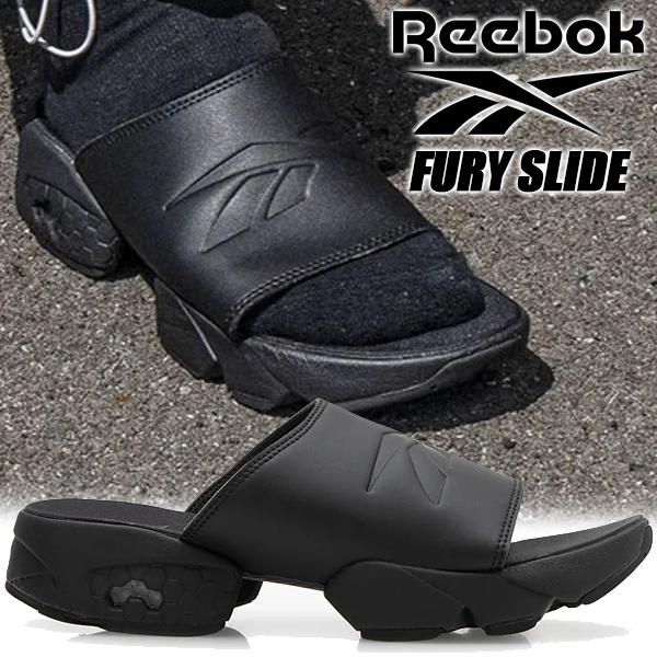 Reebok（リーボック） Reebok FURY SLIDE BLACK/BLACK 100202252