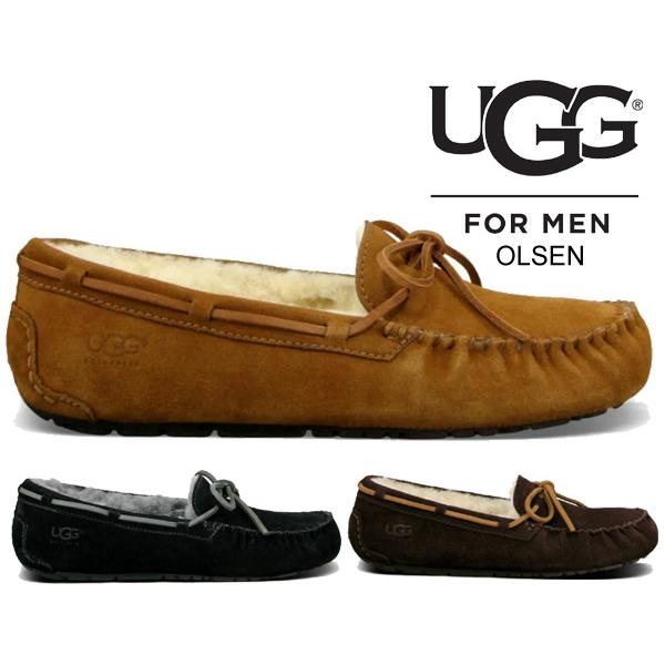 【新品、未使用品】 UGG OLSEN オルセン UGG（アグ） UGG MENS OLSEN 1003390 オルセン メンズ モカシン