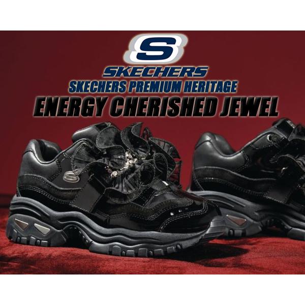 SKECHERS PREMIUM HERITAGE ENERGY CHERISHED JEWEL BLACK