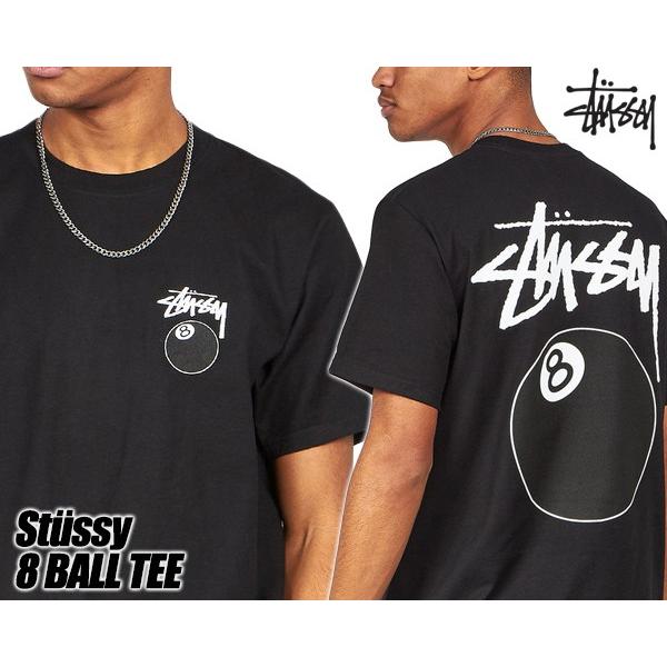 STUSSY（ステューシー） Tシャツ STUSSY 8 BALL TEE BLACK 1904462