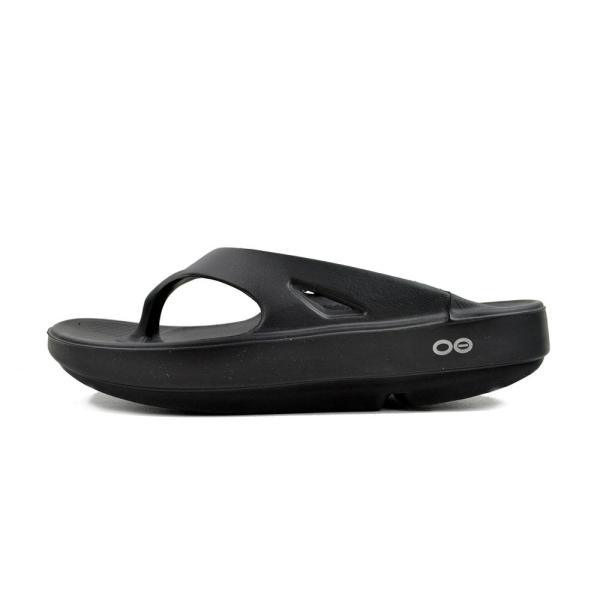 [ポイント10倍] OOFOS OOriginal BLACK 2000010050182 ウーフォス ウーオリジナル ユニセックス リカバリーシューズ サンダル ブラック クッション 疲労回復