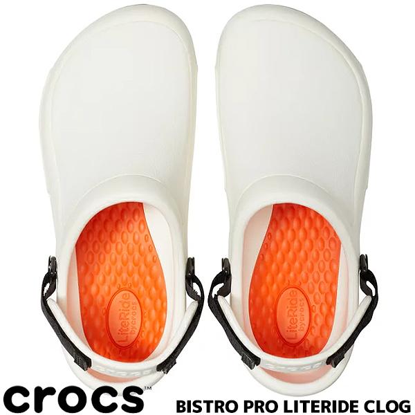 crocs（クロックス） crocs BISTRO PRO LITERIDE CLOG WHITE 205669