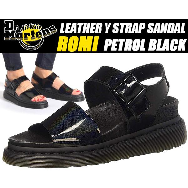 週末値下☆ドクターマーチン☆ソレルブラック 厚底サンダル美品 Dr.Martens（ドクターマーチン） Dr.Martens ROMI black PETROL ロミ