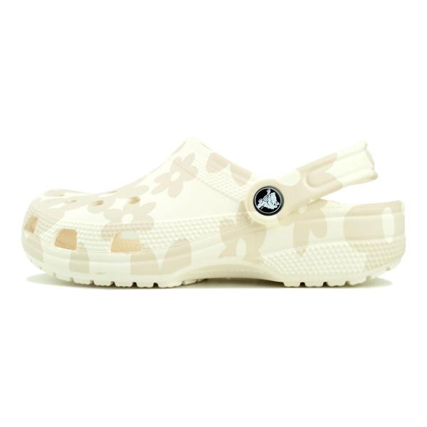 crocs（クロックス） crocs CLASSIC POP PETALS CLOG CHALK/MULTI