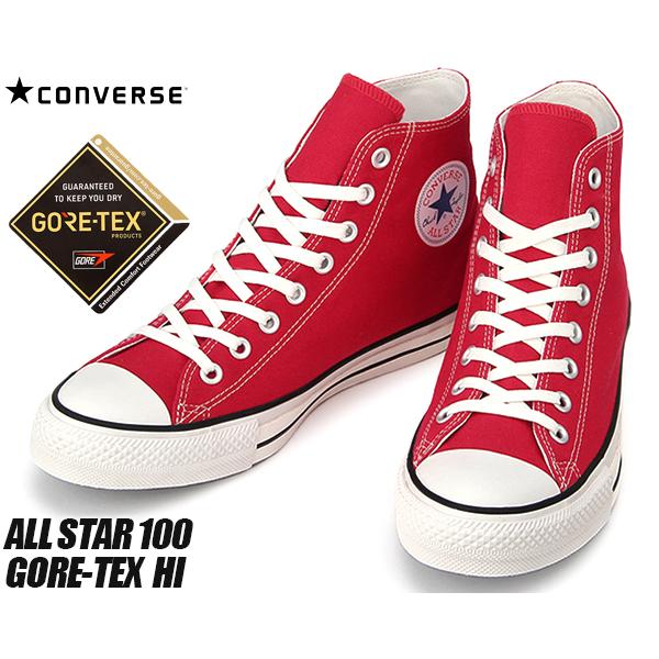 アプリコット CONVERSE ALL STAR 100 GORE-TEX HI RED 31300431 コンバース