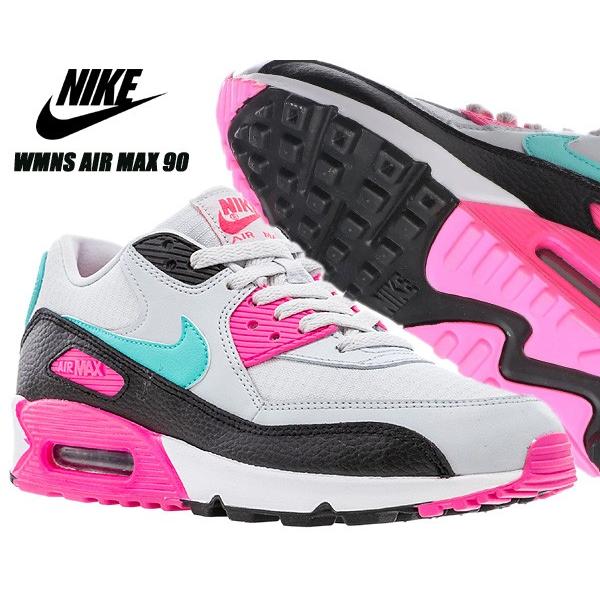 NIKE WMNS AIR MAX 90 pure platinum/aurora green 325213-065 ナイキ ウィメンズ エアマックス  90 レディース スニーカー グレー ピンク グリーン :325213-065:LIMITED EDT - 通販 - Yahoo!ショッピング