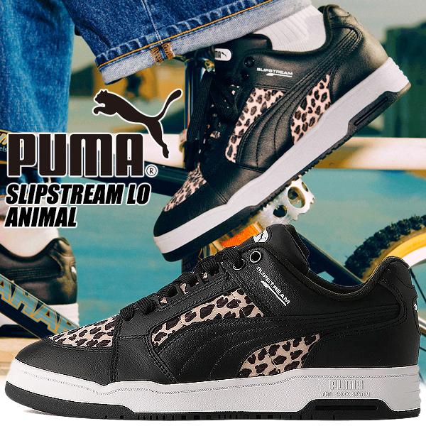 PUMA（プーマ） PUMA SLIPSTREAM LO ANIMAL PUMA BLACK-LIGHT SAND 