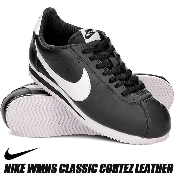 Nike Wmns Cortez Leather Black White Wht 010 ナイキ ウィメンズ コルテッツ レザー レディース スニーカー ブラック ホワイト 010 Limited Edt 通販 Yahoo ショッピング