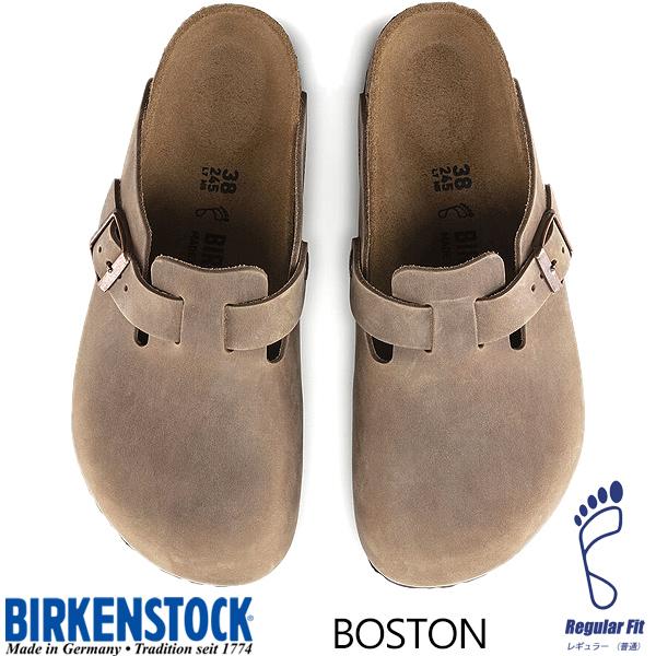 BIRKENSTOCK BOSTON BS REGULAR FIT TABACCO BROWN 0960811 BIRKENSTOCK BOSTON BS REGULAR FIT TABACCO BROWN 0960811