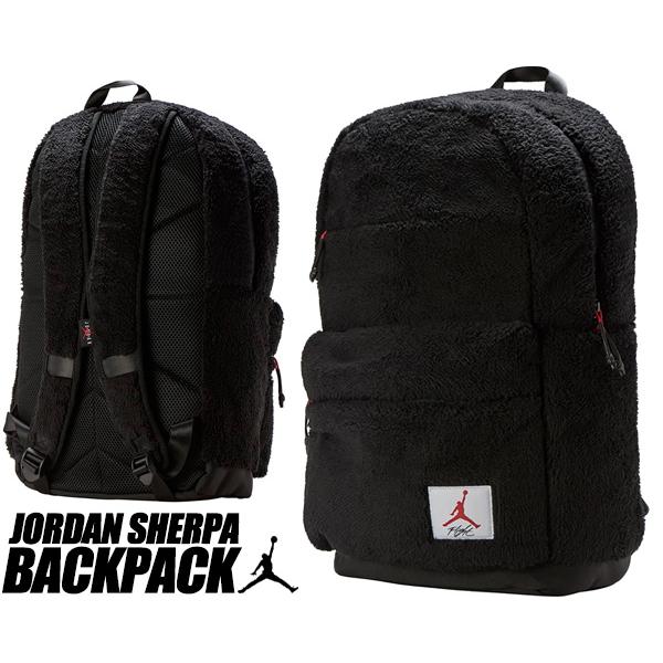 Jordan NIKE JORDAN SHERPA BACKPACK BLACK 9a0148-023 ナイキ 