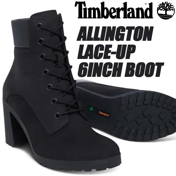 Timberland ALLINGTON LACEUP 6INCH BOOT BLACK NUBUCK TB 0A1JVB 001