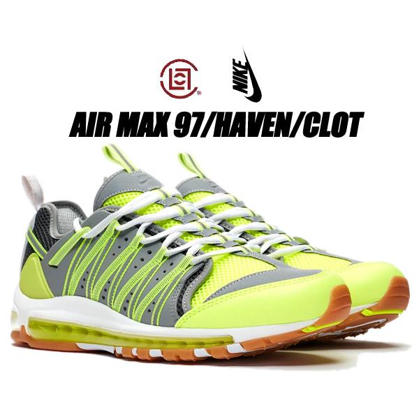 NIKE（ナイキ） NIKE AIR MAX 97/HAVEN/CLOT volt/dark grey-pure 