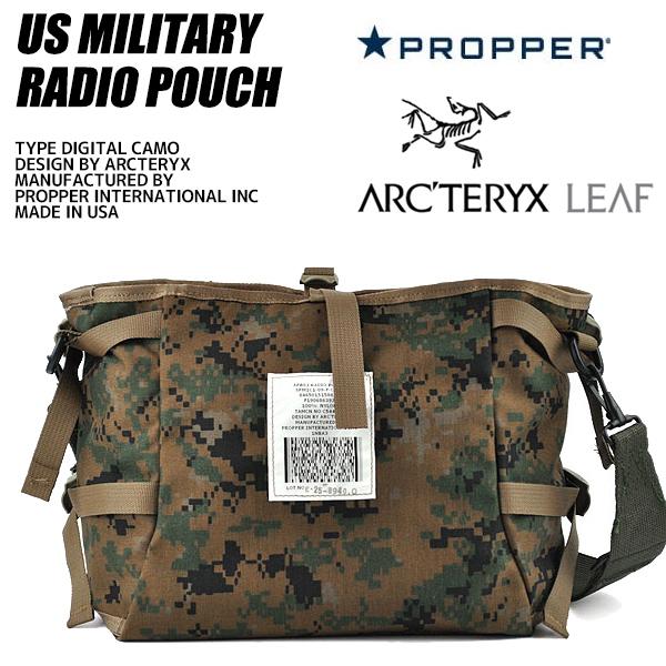 MILITARY RADIO POUCH TYPE DIGITAL CAMO DESIGN BY ARCTERYX MADE IN 