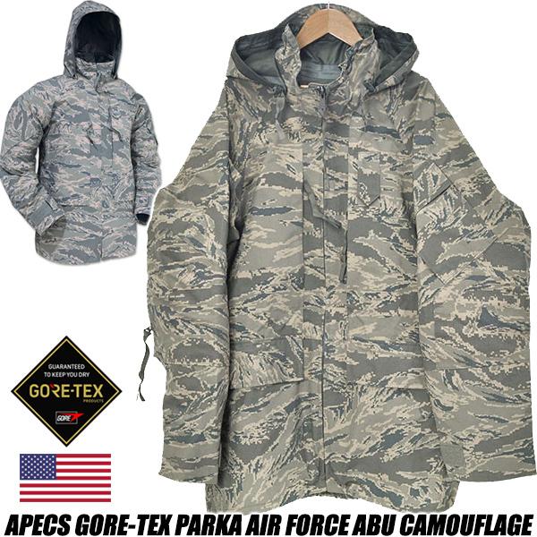 APECS GORE-TEX PARKA AIR FORCE ABU CAMOUFLAGE US ゴアテックス 