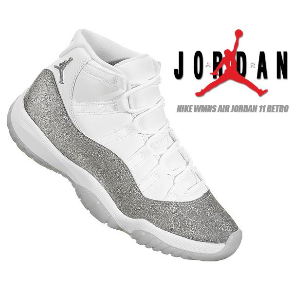 Jordan NIKE WMNS AIR JORDAN 11 RETRO white/metallic silver ar0715 