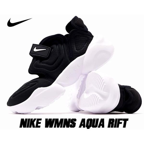 Nike Wmns Aqua Rift Black White White Bq4797 002 ナイキ ウィメンズ エア アクア リフト スニーカー レディース 厚底 足袋 Bq4797 002 Limited Edt 通販 Yahoo ショッピング