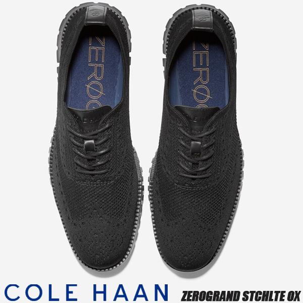 COLE HAAN ZEROGRAND STCHLTE OX BLACK KNIT/BLACK c30416 COLE HAAN ZEROGRAND STCHLTE OX BLACK KNIT/BLACK c30416