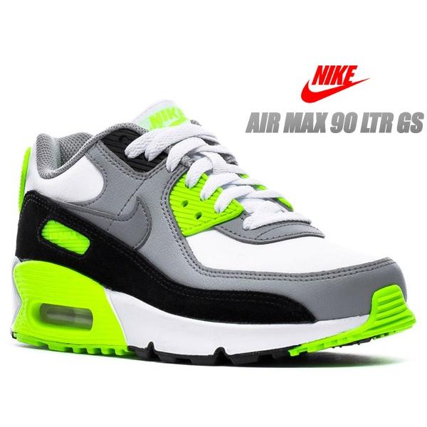 Nike Air Max 90 Ltr Gs White Particle Grey Cd6864 101 ナイキ エアマックス 90 レザー ガールズ レディース スニーカー キッズ Am90 30th Anniversary Cd6864 101 Limited Edt 通販 Yahoo ショッピング