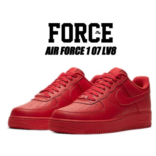NIKE AIR FORCE 1 07 LV8 university red/university red cw6999 NIKE AIR FORCE 1 07 LV8 university red/university red cw6999