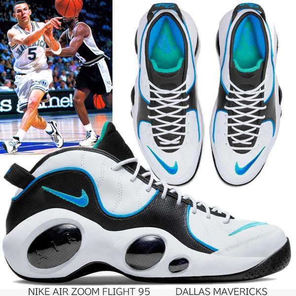 NIKE AIR ZOOM FLIGHT 95 white/photo blue-black dm0524-100 DALLAS