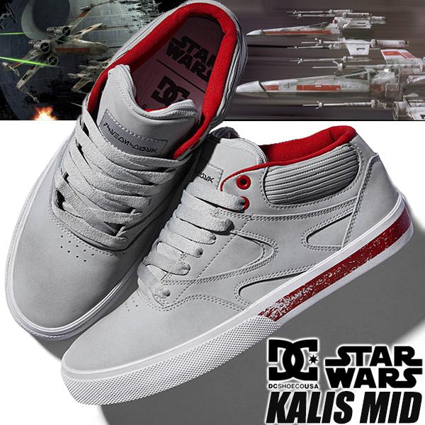 DC SHOES（ディーシーシューズ） DC SHOES STAR WARS KALIS MID GREY