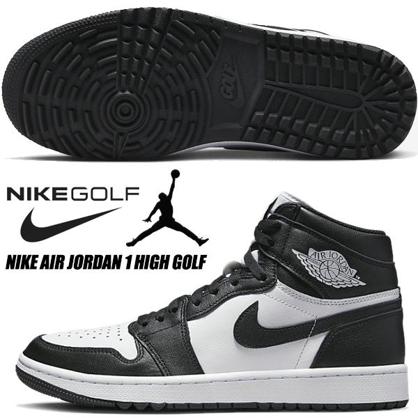 NIKE AIR JORDAN 1 HIGH GOLF white/black dq0660-101 ナイキ エア