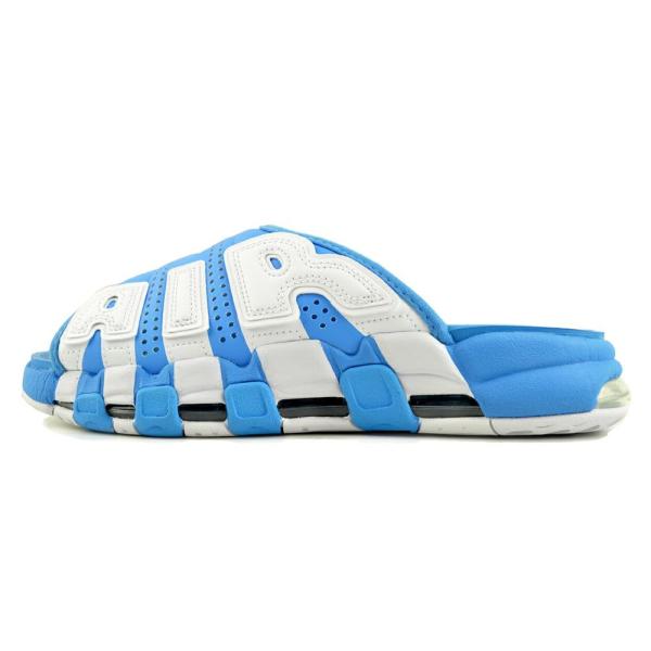 NIKE（ナイキ） NIKE AIR MORE UPTEMPO SLIDE university blue/wht