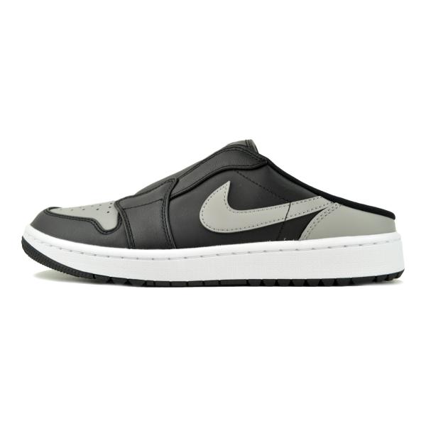 エアゴルフシューズ FJ1214-001 ブラック/レッド FJ1214-001 Nike Air Jordan 1 Mule Golf Bred Varsity Red