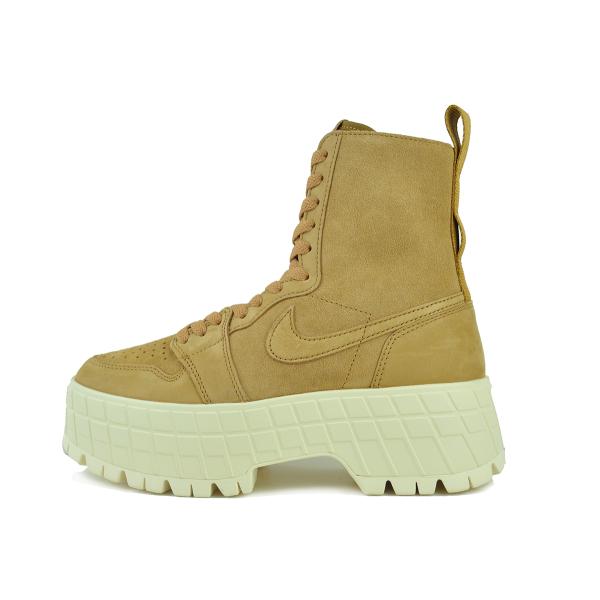 NIKE（ナイキ） NIKE WMNS AIR JORDAN 1 BROOKLYN wheat/muslin-wheat