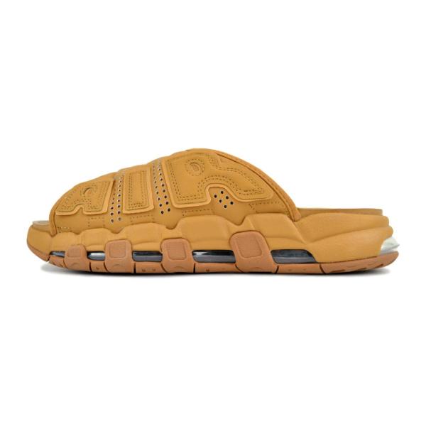 NIKE（ナイキ） NIKE AIR MORE UPTEMPO SLIDE flax/flax-gum med brown