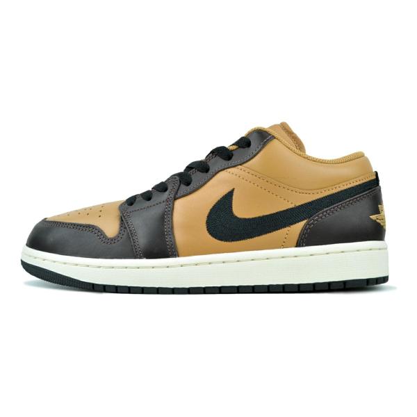 NIKE AIR JORDAN 1 LOW SE flax/blk-baroque brn hq3603-201 ナイキ エア ジョーダン 1 ロー SE フラックス ブラック バロックブラウン