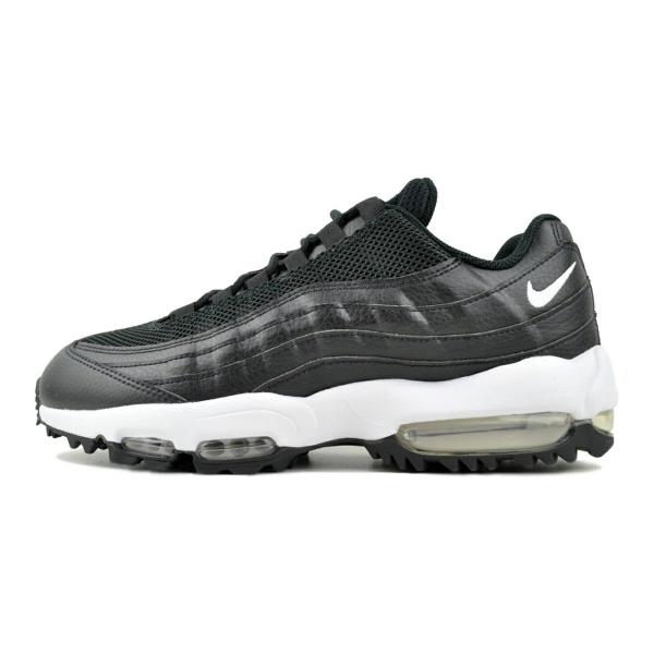 NIKE AIR MAX 95 GOLF blk/wht-blk-anthracite 554725-130 ナイキ エア マックス 95 ゴルフ ブラック ホワイト アンスラサイト