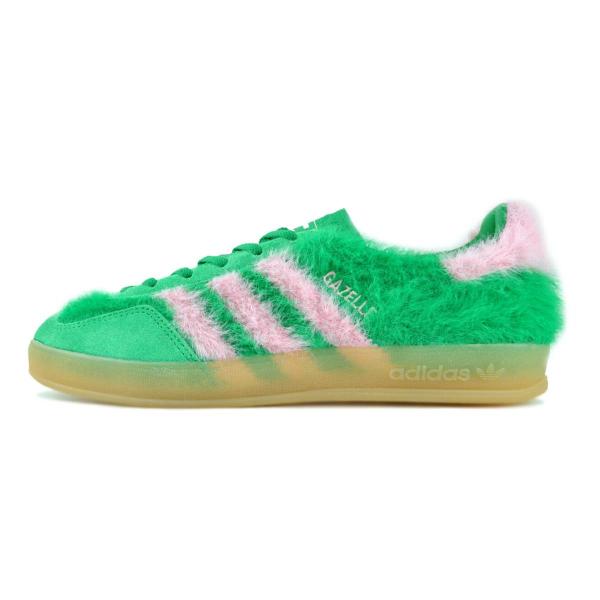 あんこもか様♡グレイッシュグリーン adidas（アディダス） adidas GAZELLE INDOOR W GREEN/GLOPNK/GUM3